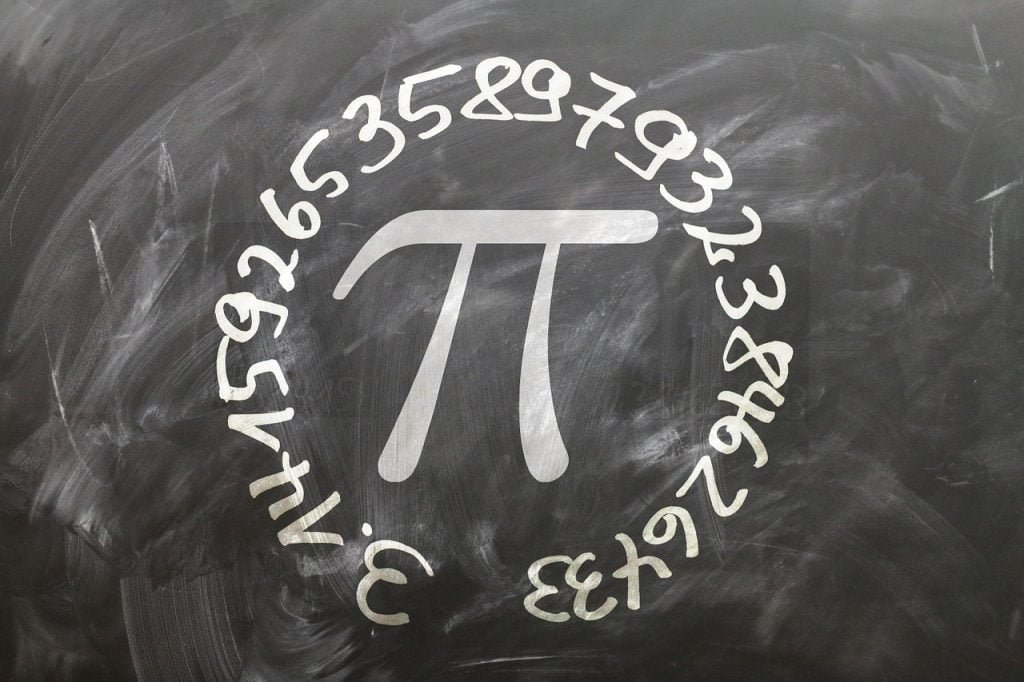 Il Numero Uno 1 Numero Pi