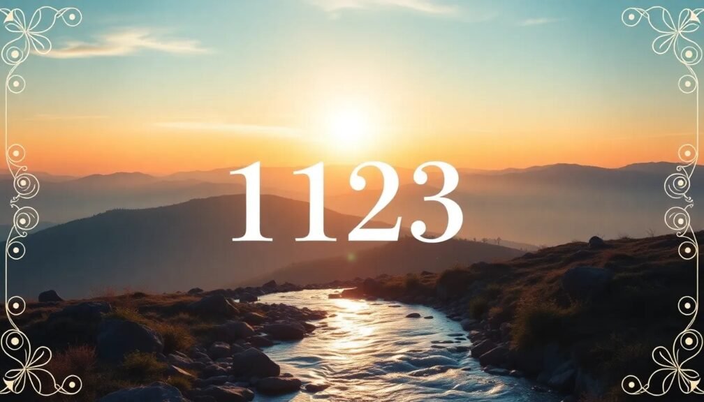 Qual è il significato spirituale del numero 1123 1